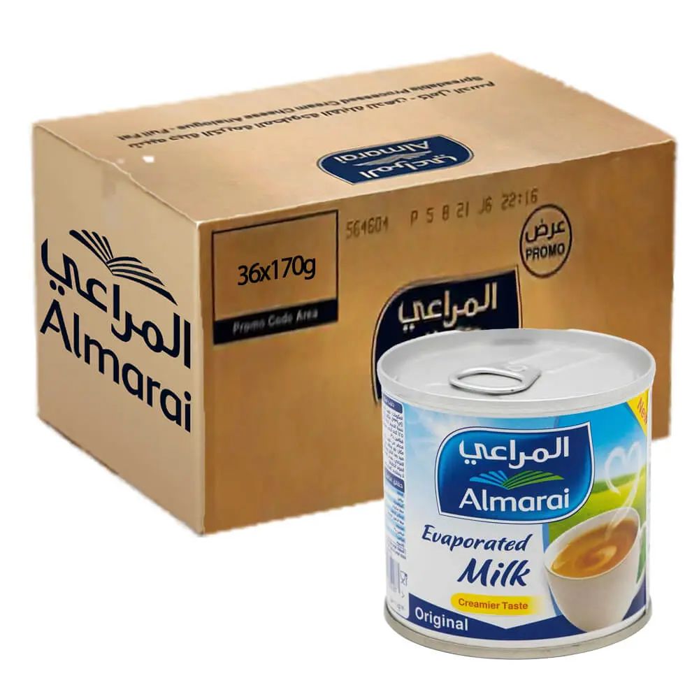 حليب المراعي 48 عبوة * 170 غرام (كامل الدسم)