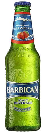 زجاجة باربيكان 24 * 330 مل بنكهة الفراولة/التوت/الخوخ