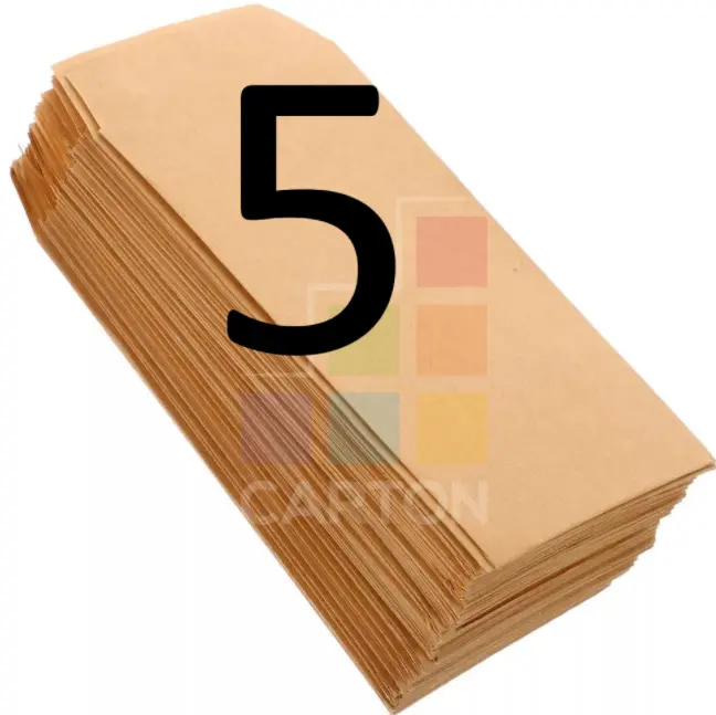 ظرف بني رقم 5، 1*4 كجم