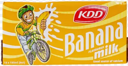 Kdd Banana Milk 18*180ml