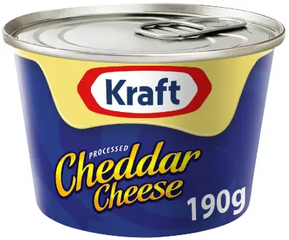 Kraft Cheddar Cheese 36*190gm