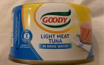 Light Meat Tuna In Brine Water 48*90gm Goody
