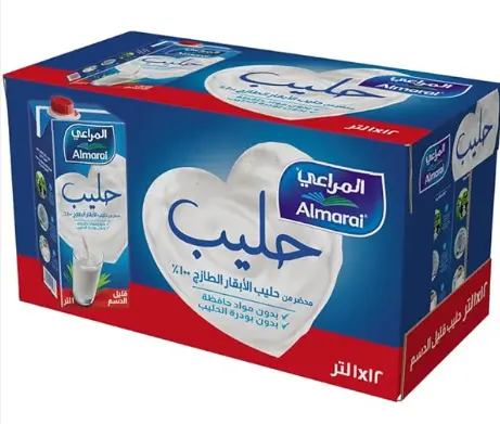 Almarai Low Fat Milk 12*1ltr