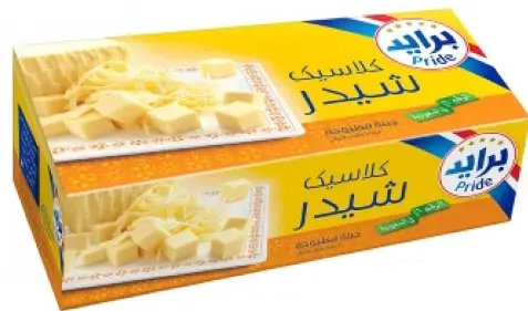 Pride Cheddar Cheese Block 6*1.8kg