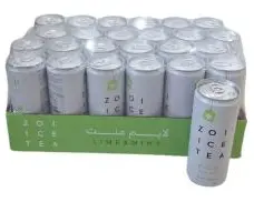 شاي زوي المثلج بالليمون والنعناع، ​​٢٤ عبوة * ٣٢٠ مل