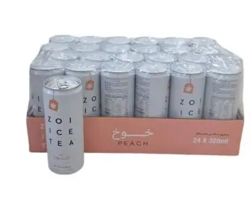 Zoi Ice Tea Peach 24*320ml 