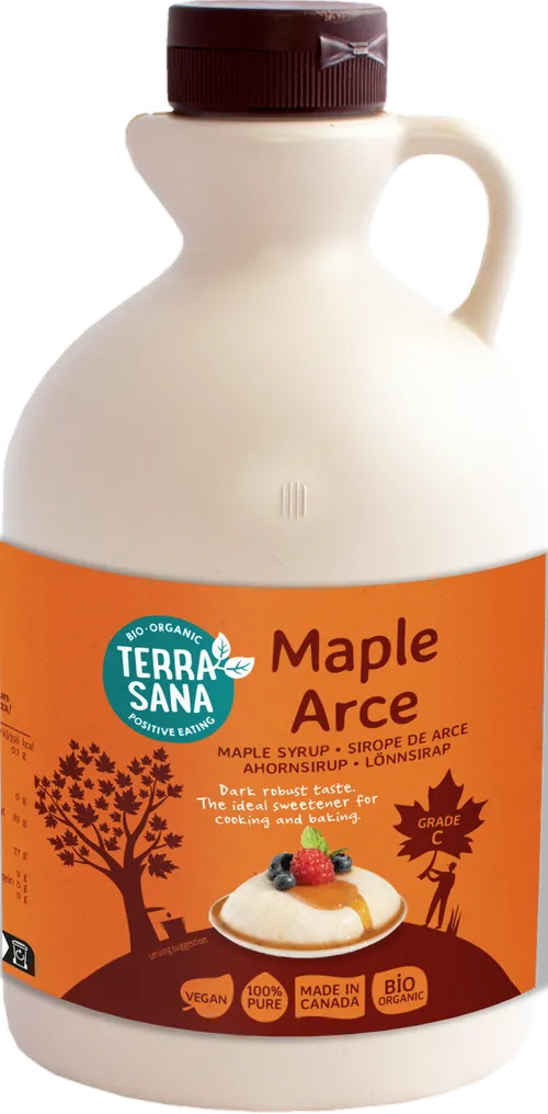 Terrasana Organic Maple Syrup 6*1ltr