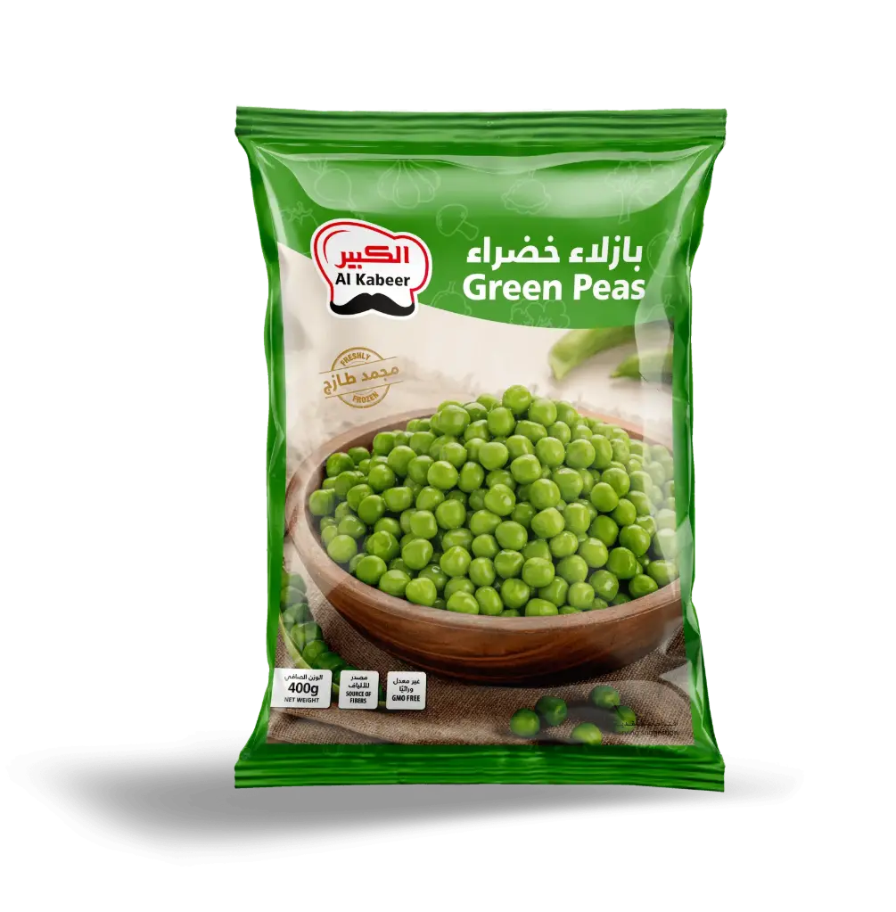 Alkabeer Green Peas Frozen 20*400gm
