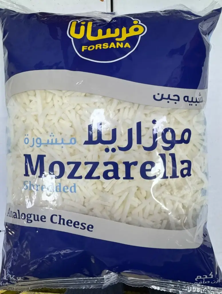 فرسانا موزاريلا مبشورة 6*1 كيلو