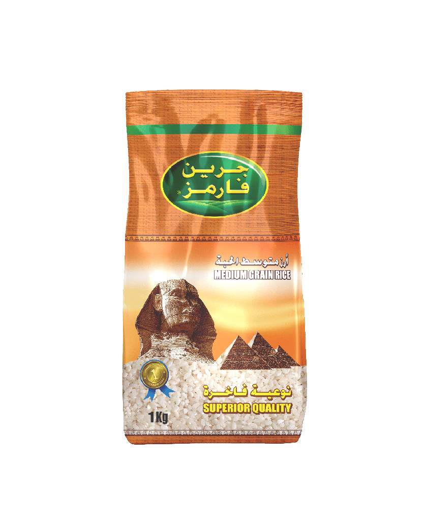 Egyption Rice 20*1Kg Green Farm
