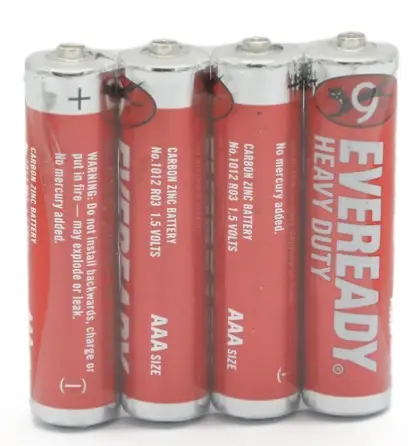 Eveready AAA Battery 4pcs